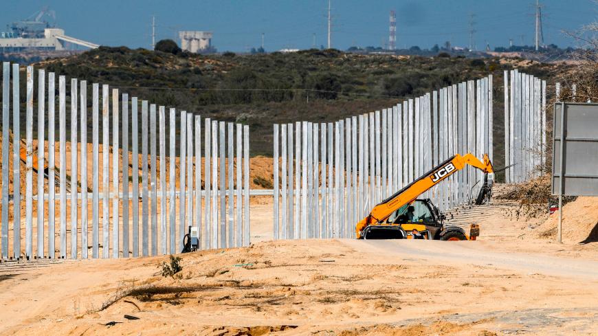 تل أبيب تعلن الانتهاء من بناء جدار حربي حول غزة